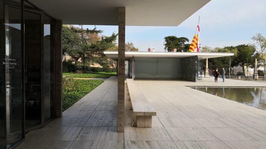 Visita al padiglione espositivo di Barcellona –  Mies Van de Rohe
